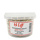 HI-LIFT BOBBY PINS GOLD 2" 250GM